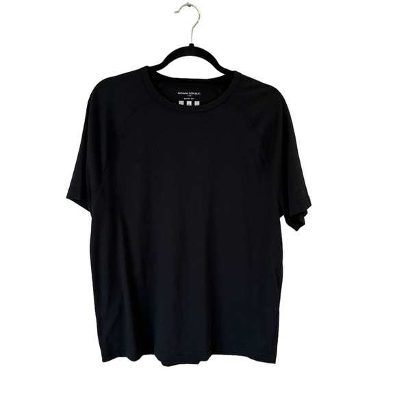 Banana Republic Other - Banana Republic Quick Dry Short Sleeve Mesh Tee Black Men's Size L